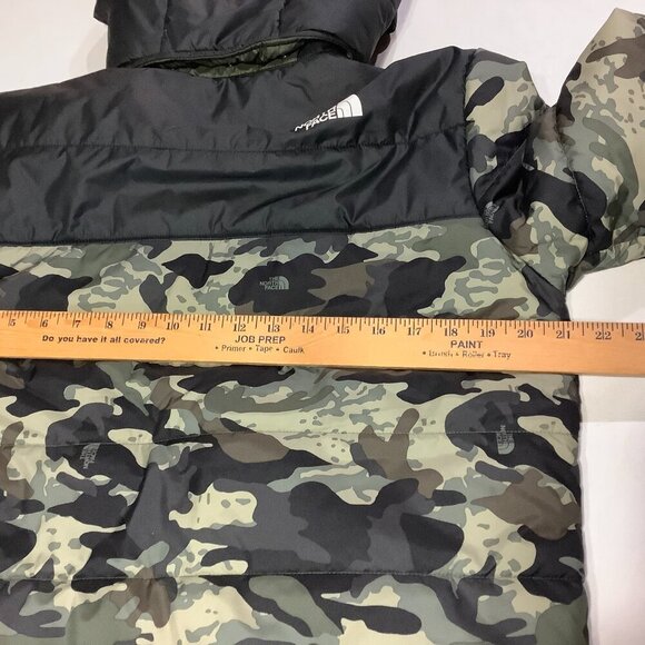 The North Face Reversible Mount Chimbo Camo Fleece Jacket Boy's XL 14-16 - Picture 7 of 9